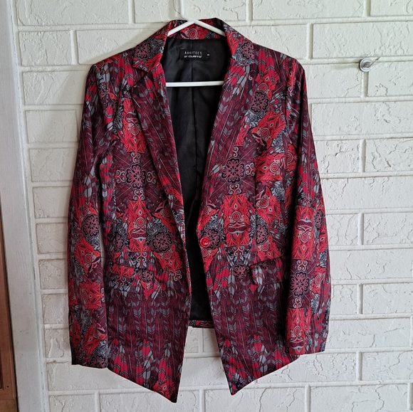 arkitect by custo Jackets & Blazers - Arkitect lined feather multicolored paisley blazer, small